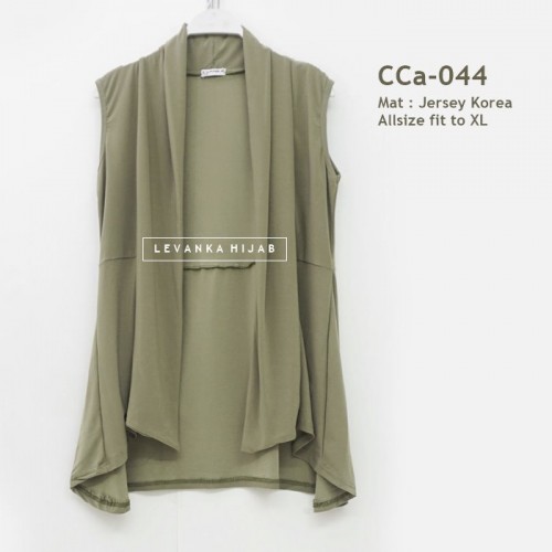 CCa-044 Cardigan Tanpa Lengan